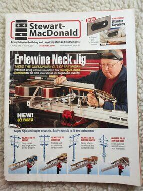 Stewart-MacDonald Catalog 136 May 1 2014 Guitar Building Repair Catalog Magazine